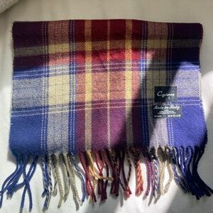 Italian Made Plaid Scarf